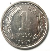 1 песо 1957 год.