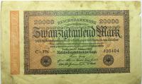 20000 марок 1923 год.