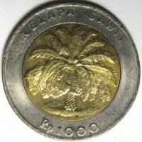 1000 Рупий 1996 год.