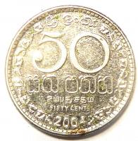50 Центов 2004 год. Шри-Ланка